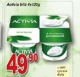 Hruška Activia bílá nabídka