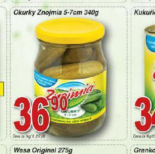 Hruška Okurky znojmia 5-7 cm nabídka