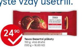 Tesco Tesco dezertní piškoty nabídka