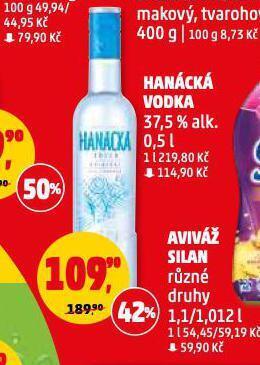 Penny Market Hanácká vodka nabídka