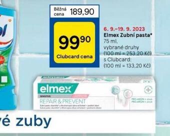 Tesco Elmex zubní pasta nabídka