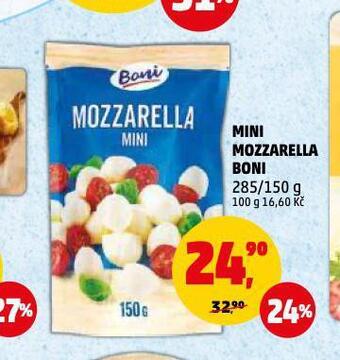 Penny Market Mozzarella minis nabídka