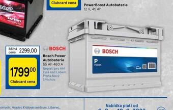 Tesco Bosch power autobaterie 55 ah nabídka