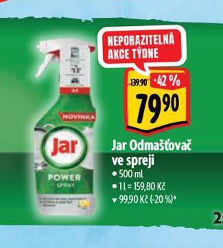 Albert Jar odmašťovač ve spreji nabídka