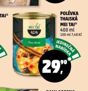Penny Market Polévka thajská nabídka