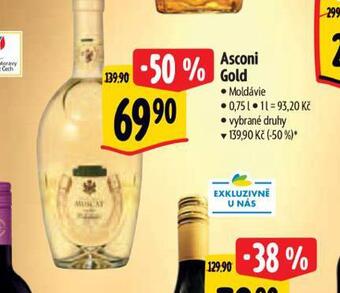 Albert Asconi gold nabídka