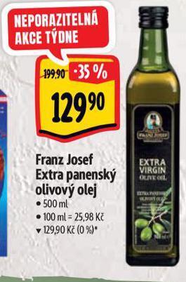 Albert Franz josef extra panenský olivový olej nabídka