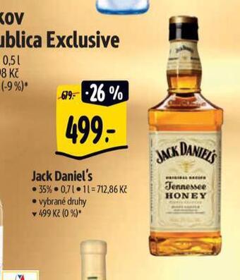 Albert Jack daniel's nabídka