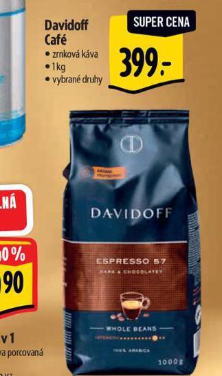 Albert Káva davidoff nabídka