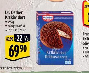 Albert Dr. oetker krtkův dort nabídka