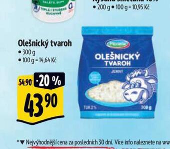 Albert Olešnický tvaroh nabídka