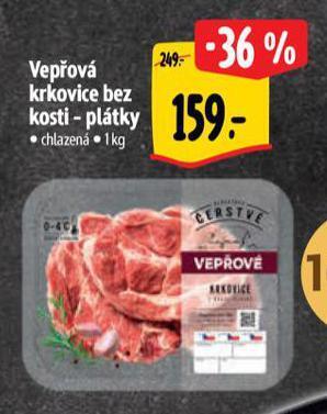 Albert Vepřová krkovice bez kosti nabídka