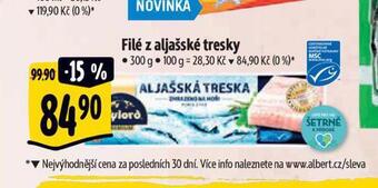 Albert Filé z aljašské tresky nabídka