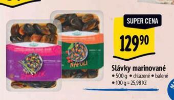 Slávky marinované