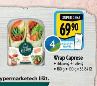 Albert Wrap caprese nabídka