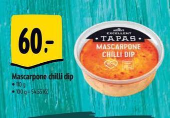 Albert Mascarpone chilli dip nabídka