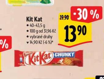 Albert Kit kat nabídka