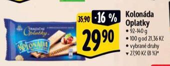 Albert Kolonáda oplatky nabídka