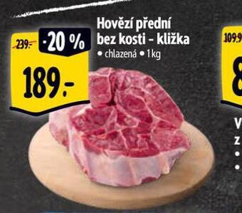Albert Hovězí přední bez kosti nabídka