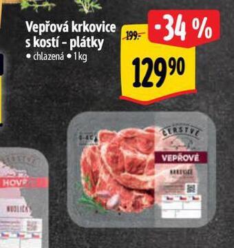 Albert Vepřová krkovice s kostí nabídka