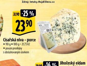 Albert Císařská niva sýr nabídka