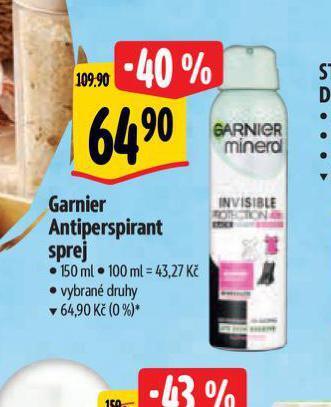 Albert Garnier antiperspirant nabídka
