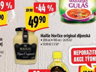 Albert Maille hořčice original dijonská nabídka