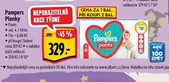 Albert Pampers pleny nabídka
