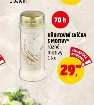 Penny Market Hřbitovní svíčka s motivy nabídka