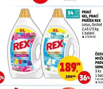 Penny Market Rex prací prostředek nabídka