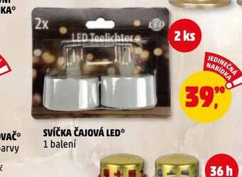 Penny Market Svíčka čajová led nabídka