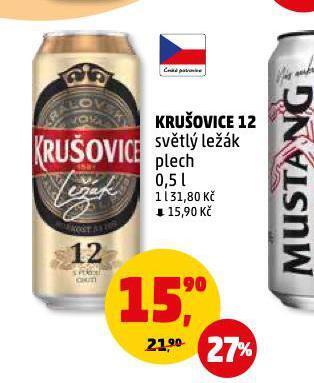Penny Market Pivo krušovice nabídka