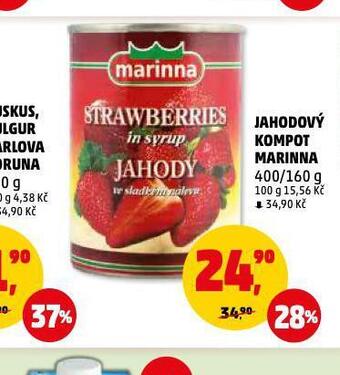 Penny Market Jahodový kompot nabídka