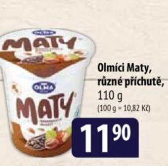 Bala Olmici Maty, různé příchutě nabídka