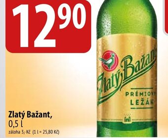 Bala Zlatý Bažant, 0,5 L nabídka