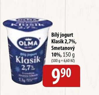 Bala Bílý jogurt Klasik 2,7%, Smetanový 10% nabídka