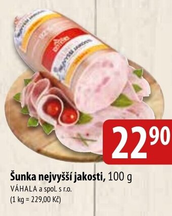 Bala Šunka nejvyšší jakosti nabídka