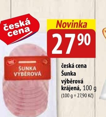 Bala česká cena Šunka výběrová krájená nabídka
