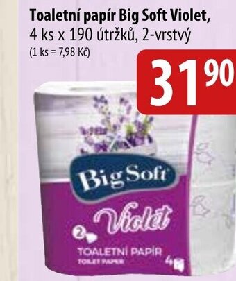 Bala Toaletní papír Big Soft Violet nabídka