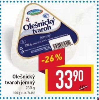 Billa Olešnický tvaroh jemný nabídka