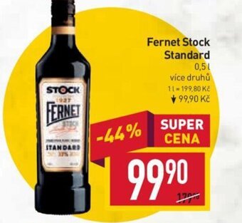 Billa Fernet Stock Standard 0.5 l. nabídka