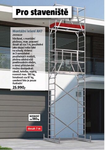 Bauhaus Montážní lešení AH7 nabídka