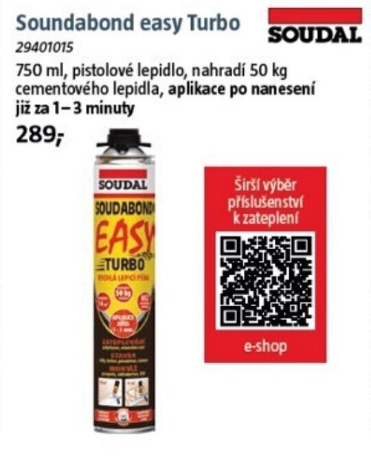 Bauhaus Soundabond easy Turbo nabídka