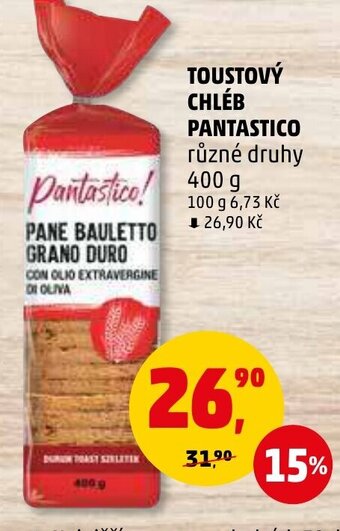Penny Market TOUSTOVÝ CHLÉB PANTASTICO nabídka