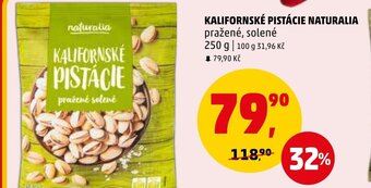 Penny Market KALIFORNSKÉ PISTÁCIE NATURALIA nabídka