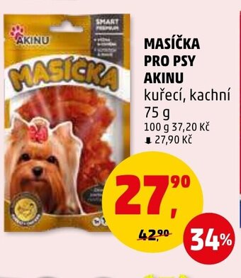 Penny Market MASÍČKA PRO PSY AKINU nabídka