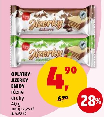 Penny Market OPLATKY JIZERKY ENJOY nabídka