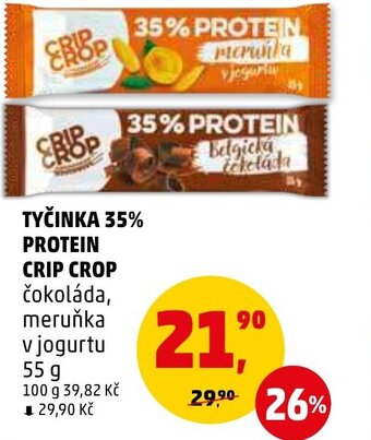 Penny Market TYČINKA 35% PROTEIN CRIP CROP nabídka