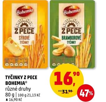 Penny Market TYČINKY Z PECE BOHEMIA nabídka