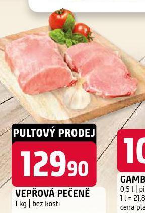 Terno Vepřová pečeně bez kosti nabídka